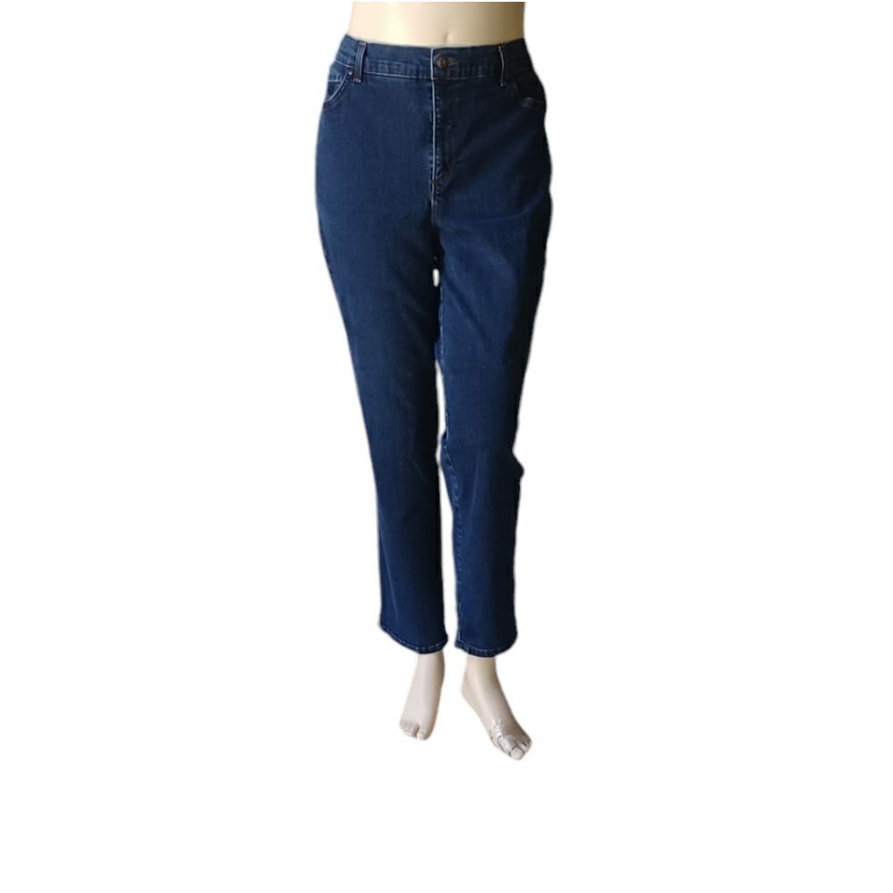 301928......Gloria Vanderbilt Straight leg Jeans Size 18W, 28"Inseam 12"Rise